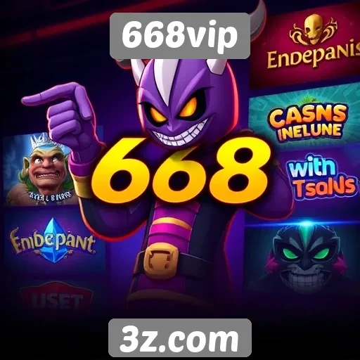 668vip oferece variedade de jogos online